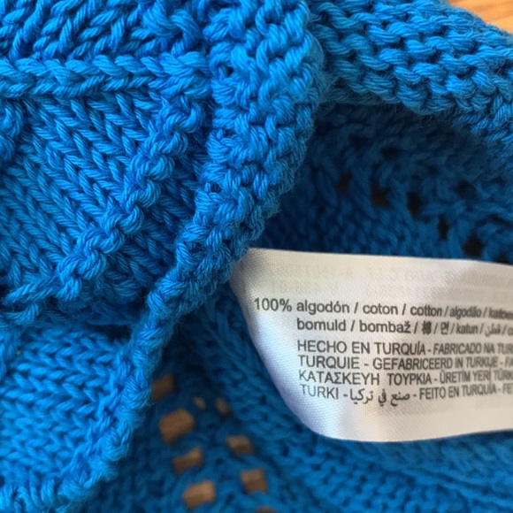 NWT ZARA Crochet💙Openwork knit top💙 - Picture 12 of 16